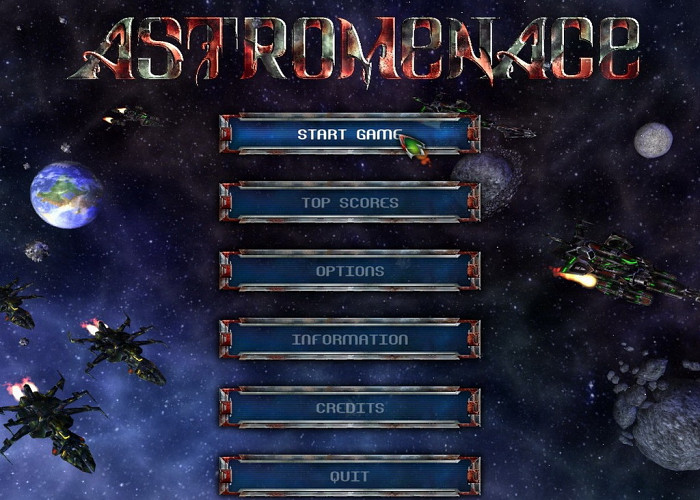 Скриншот из игры AstroMenace