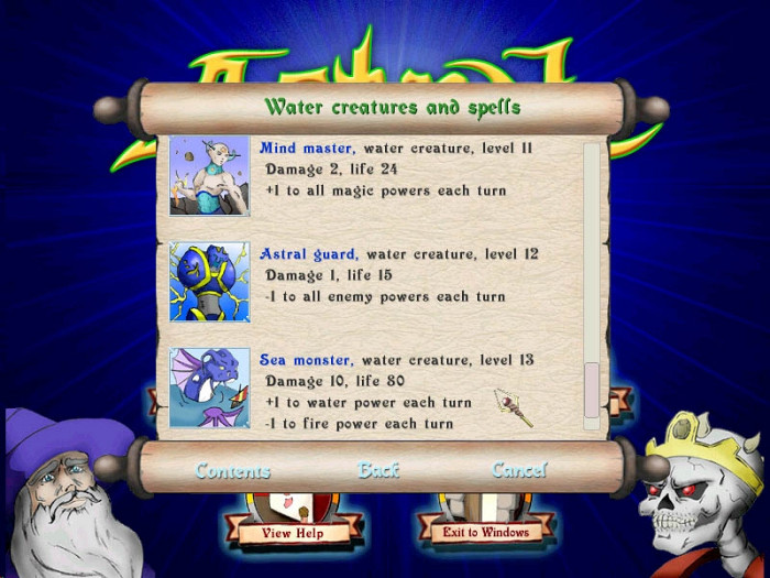 Скриншот из игры Astral Tournament