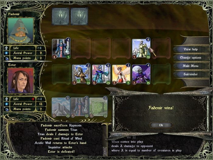 Скриншот из игры Astral Masters