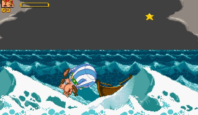 Скриншот из игры Asterix & Obelix