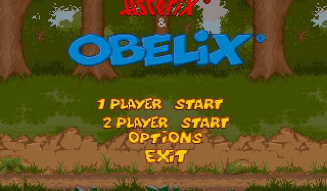 Скриншот из игры Asterix & Obelix