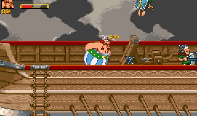 Скриншот из игры Asterix & Obelix