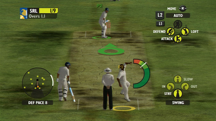 Скриншот из игры Ashes Cricket 2009