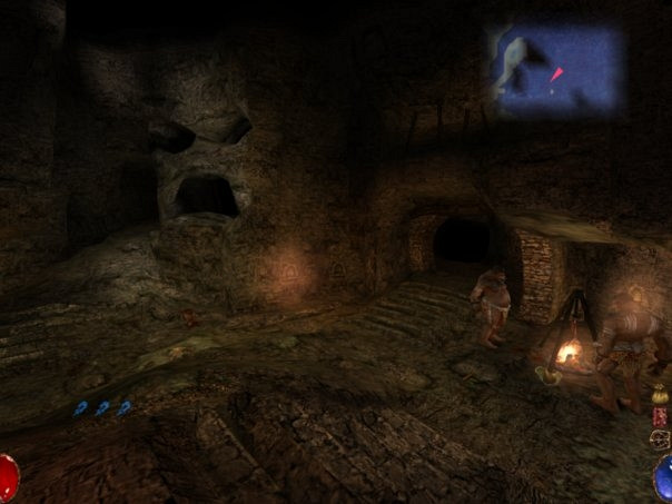 Скриншот из игры Arx Fatalis