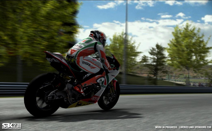 Скриншот из игры SBK 2011