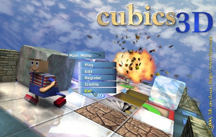 Обложка игры Cubics3D