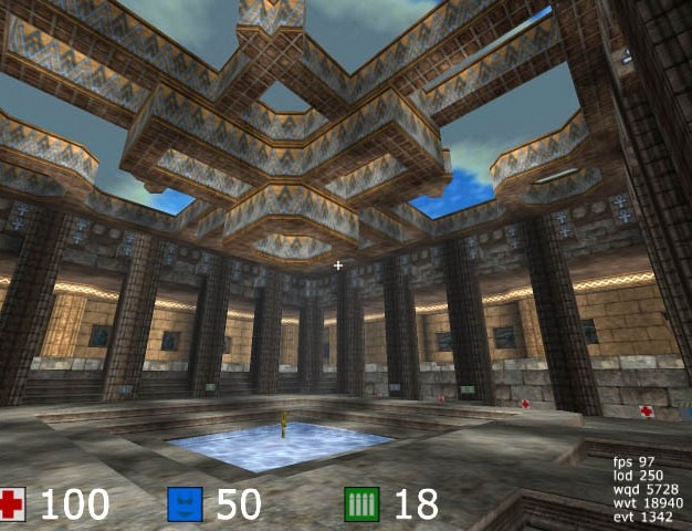 Скриншот из игры Cube