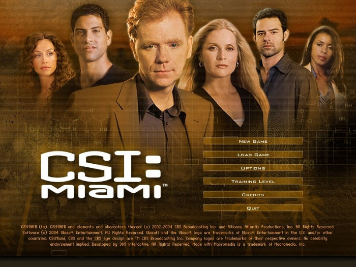 Скриншот из игры CSI: Miami