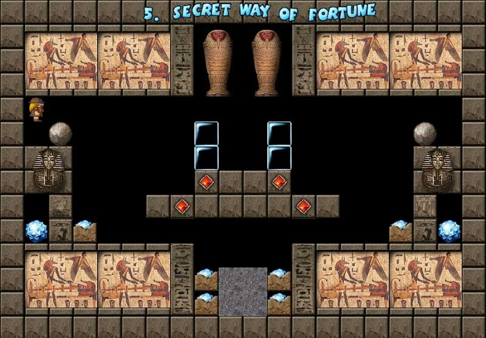 Скриншот из игры Crystal Cave