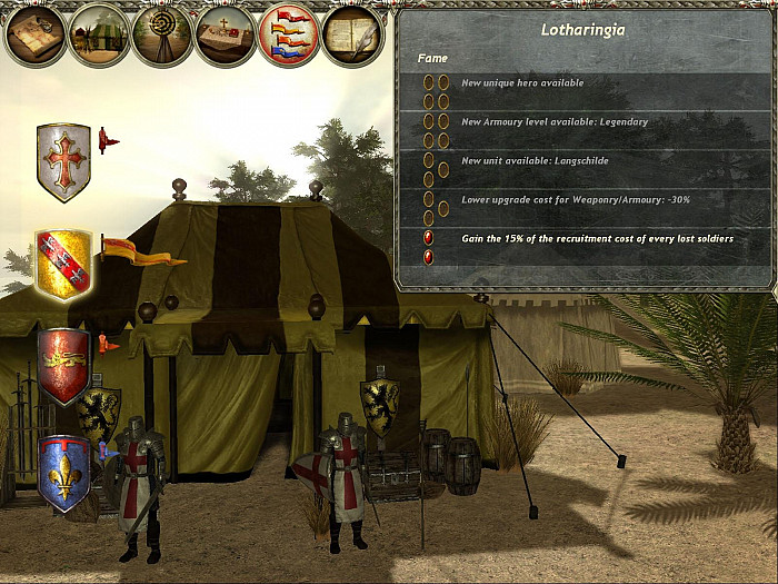 Скриншот из игры Crusaders: Thy Kingdom Come