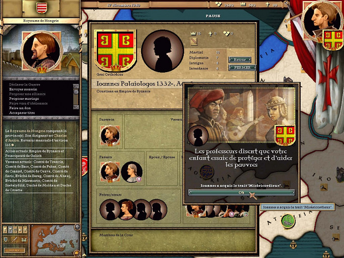 Скриншот из игры Crusader Kings