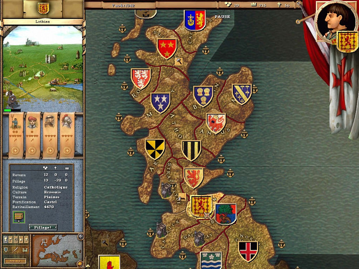 Скриншот из игры Crusader Kings