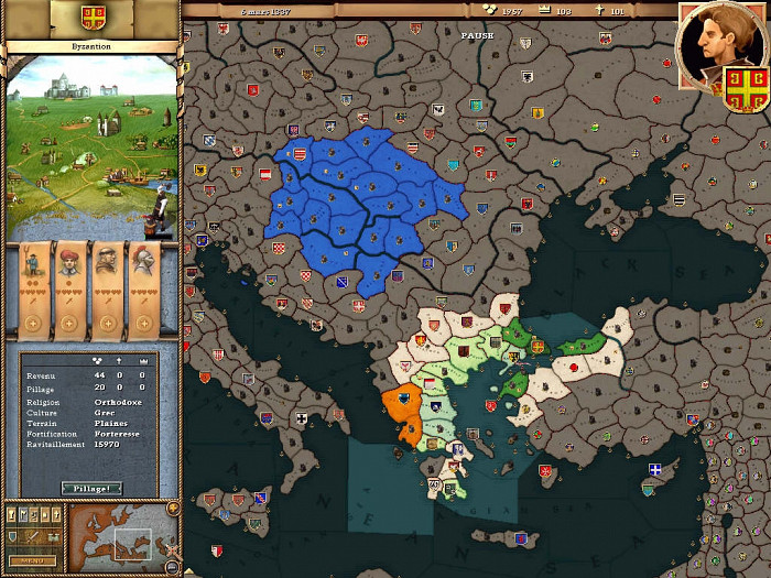 Скриншот из игры Crusader Kings