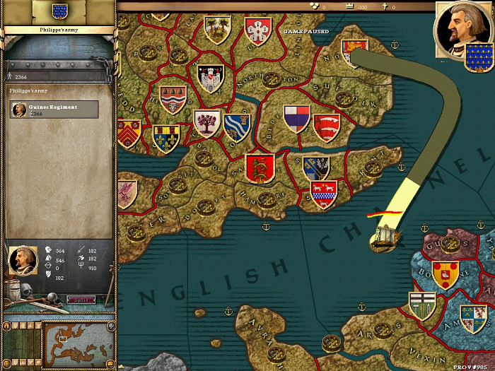 Скриншот из игры Crusader Kings