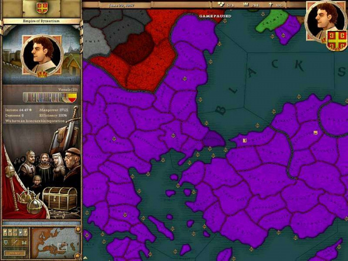 Скриншот из игры Crusader Kings: Deus Vult