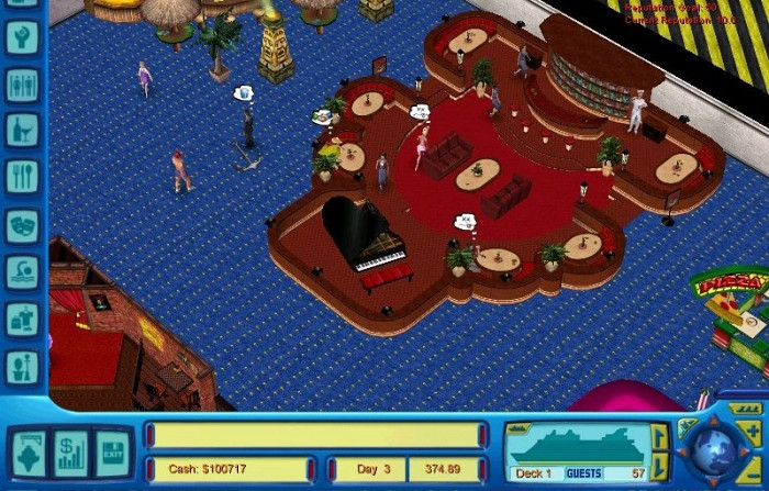 Скриншот из игры Cruise Ship Tycoon