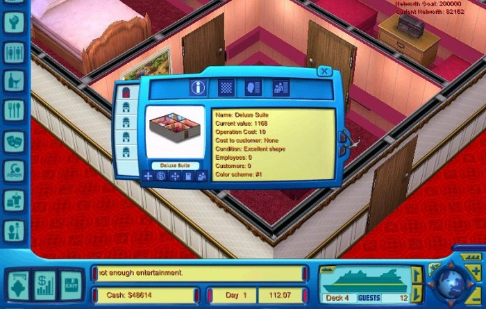 Скриншот из игры Cruise Ship Tycoon