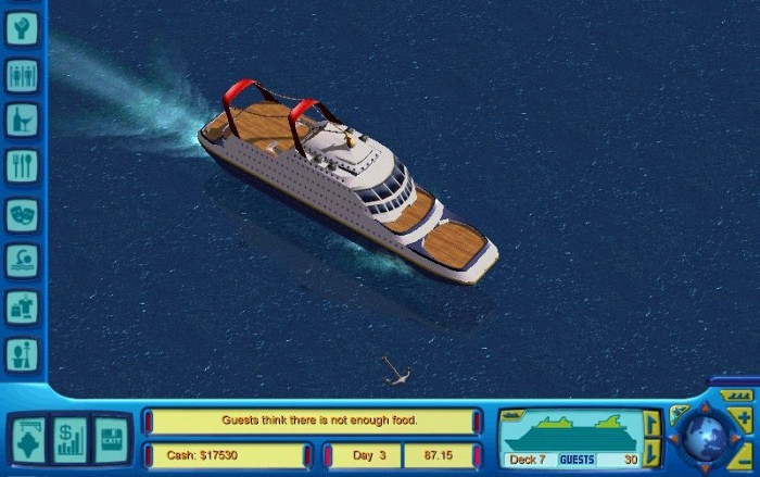 Скриншот из игры Cruise Ship Tycoon