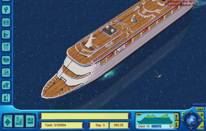 Скриншот из игры Cruise Ship Tycoon