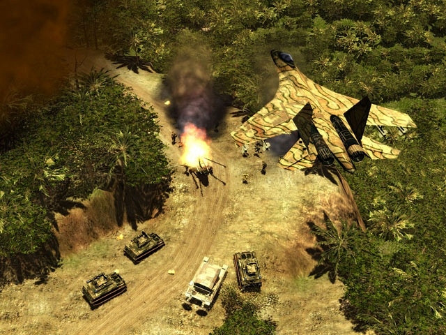 Скриншот из игры Act of War: High Treason