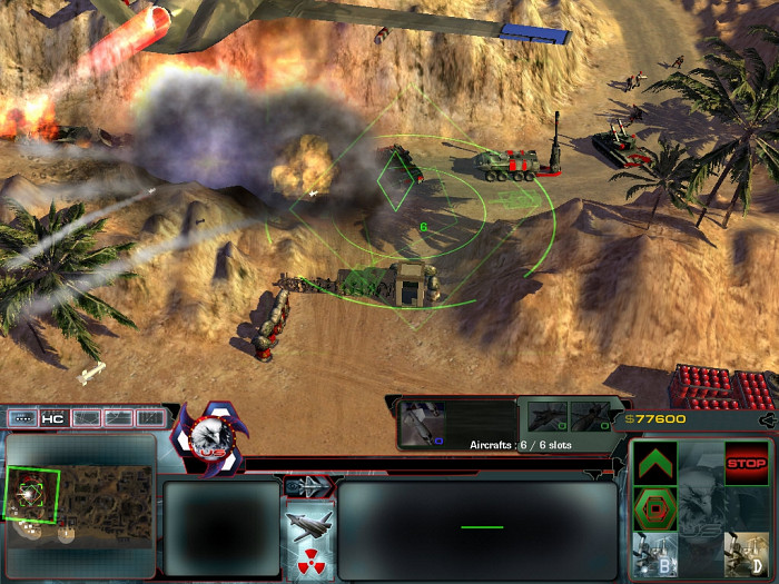 Скриншот из игры Act of War: Direct Action