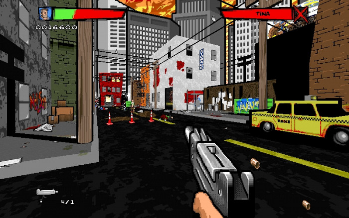 Скриншот из игры Action Doom 2: Urban Brawl