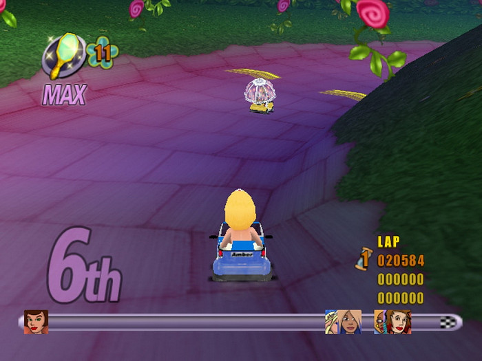 Скриншот из игры Action Girlz Racing