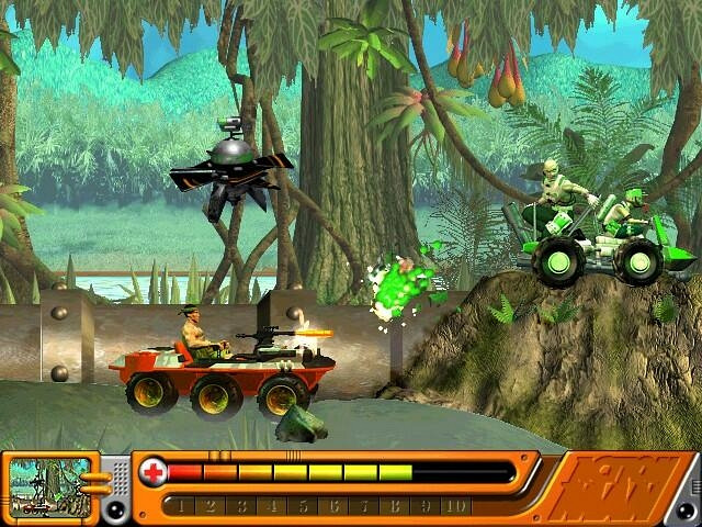 Скриншот из игры Action Man: Jungle Storm
