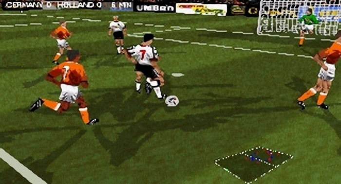 Скриншот из игры Actua Soccer 2