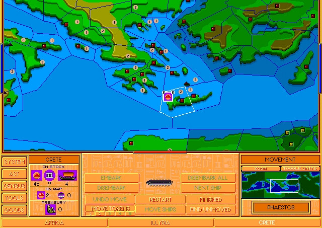 Скриншот из игры Advanced Civilization