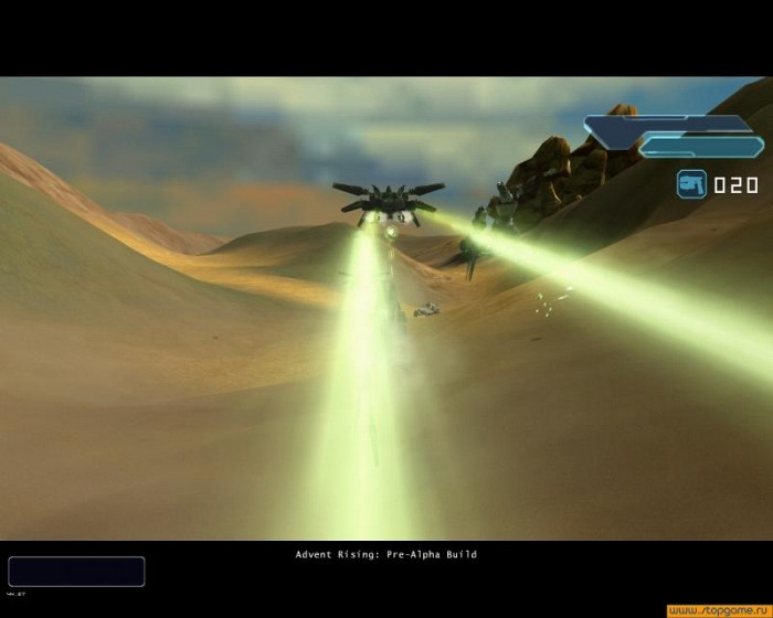 Скриншот из игры Advent Rising