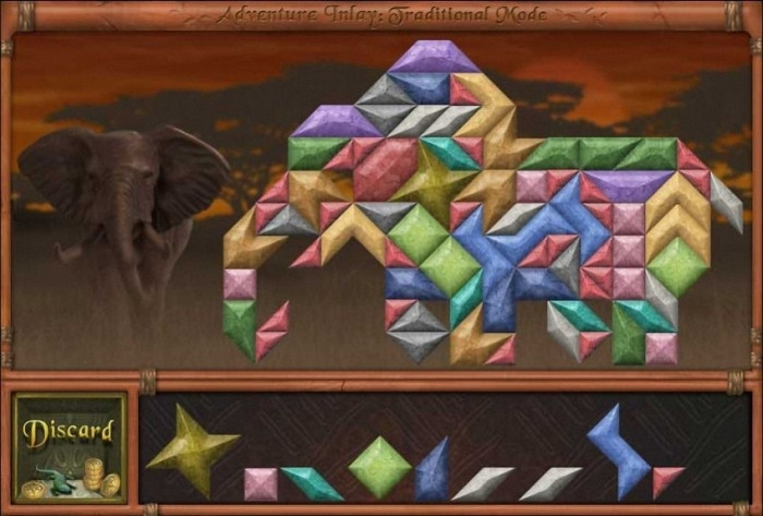Скриншот из игры Adventure Inlay