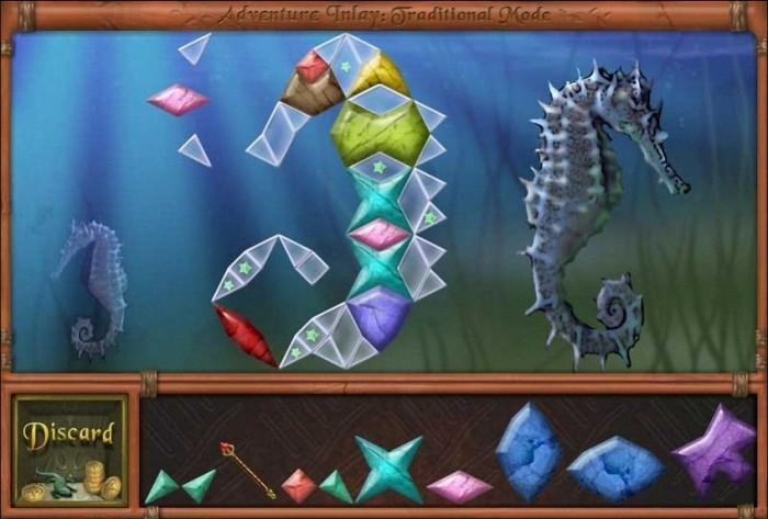 Скриншот из игры Adventure Inlay