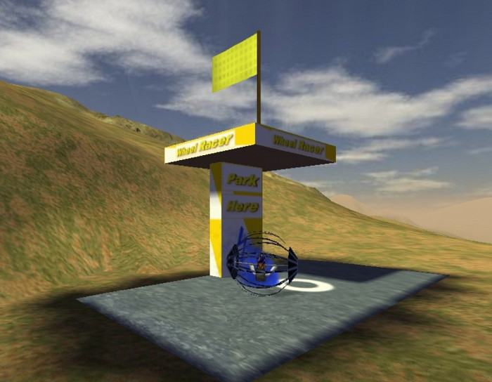 Скриншот из игры WheelRacer