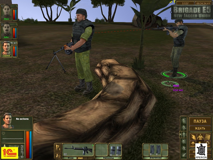 Скриншот из игры Brigade E5: New Jagged Union