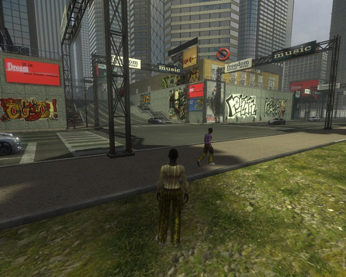 Скриншот из игры CrimeCraft
