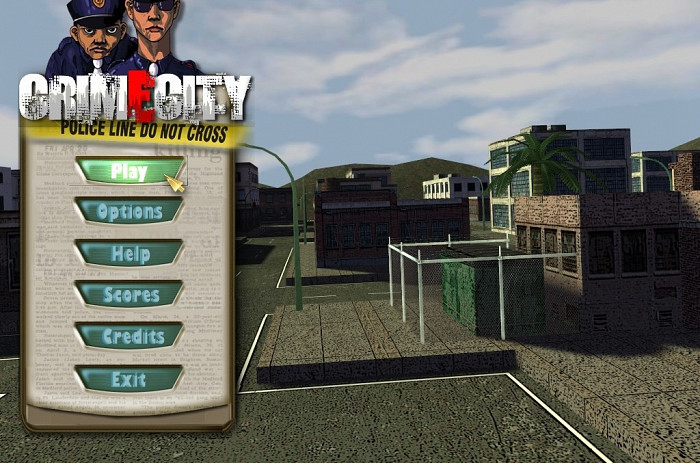 Скриншот из игры CrimeCity