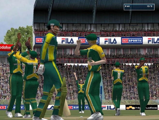 Скриншот из игры Cricket 2004
