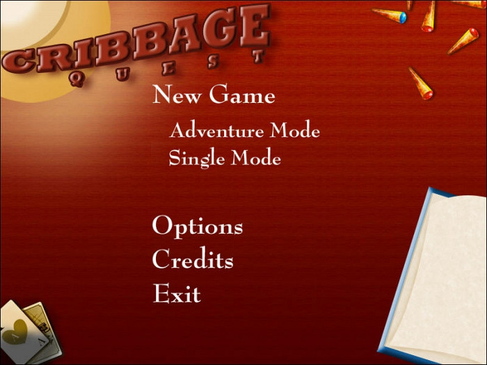 Скриншот из игры Cribbage Quest
