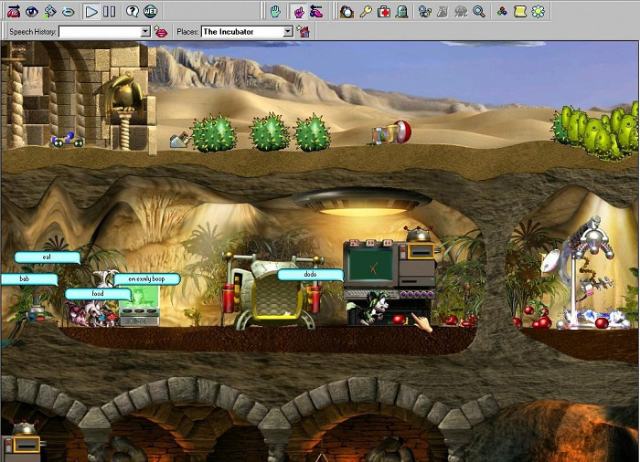 Скриншот из игры Creatures 2