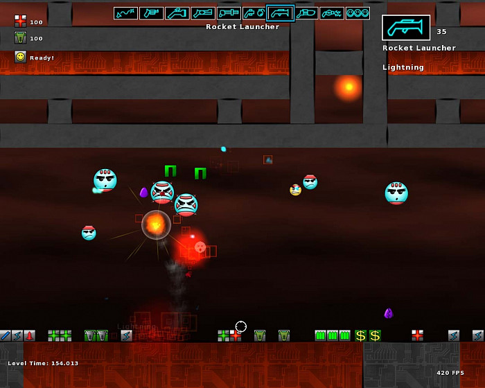 Скриншот из игры Emotigeddon