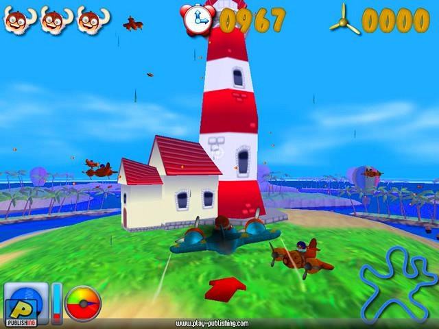 Скриншот из игры Crazy Planes