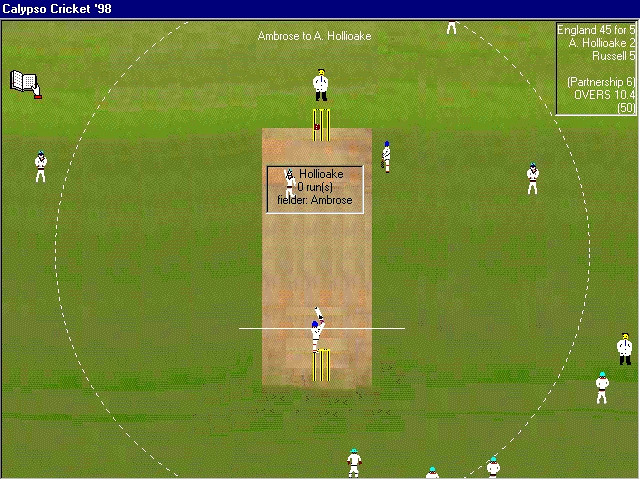 Скриншот из игры Brian Lara Cricket '98