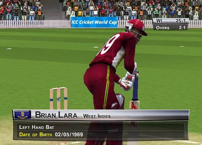 Скриншот из игры Brian Lara International Cricket 2005