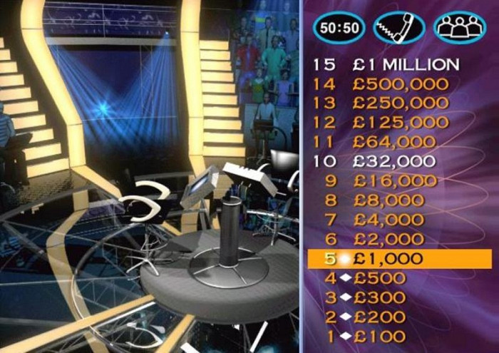 Скриншот из игры Who Wants to Be a Millionaire? 2nd UK Edition