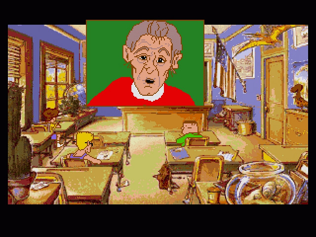 Скриншот из игры Adventures of Willy Beamish