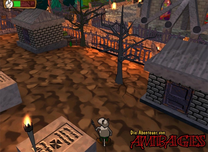 Скриншот из игры Adventures of Ambages: Castle of the Goblin King, The