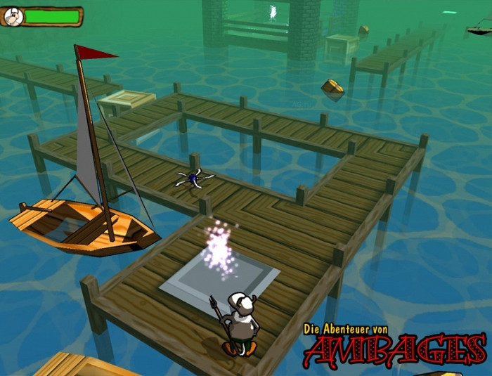 Скриншот из игры Adventures of Ambages: Castle of the Goblin King, The