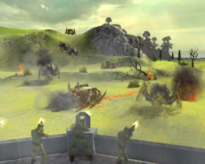 Скриншот из игры Empire Above All