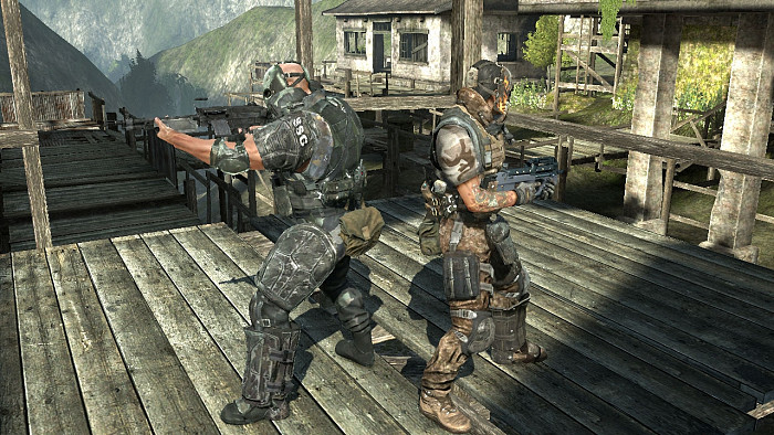 Скриншот из игры Army of Two